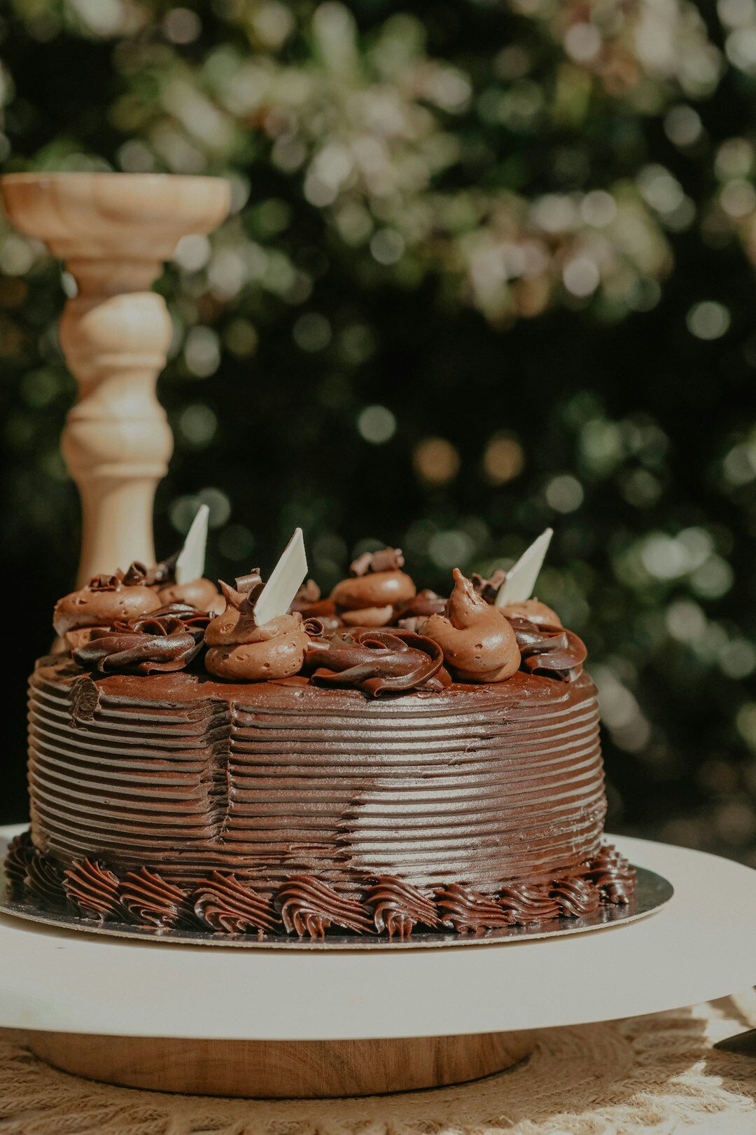 homemade chocolate cake