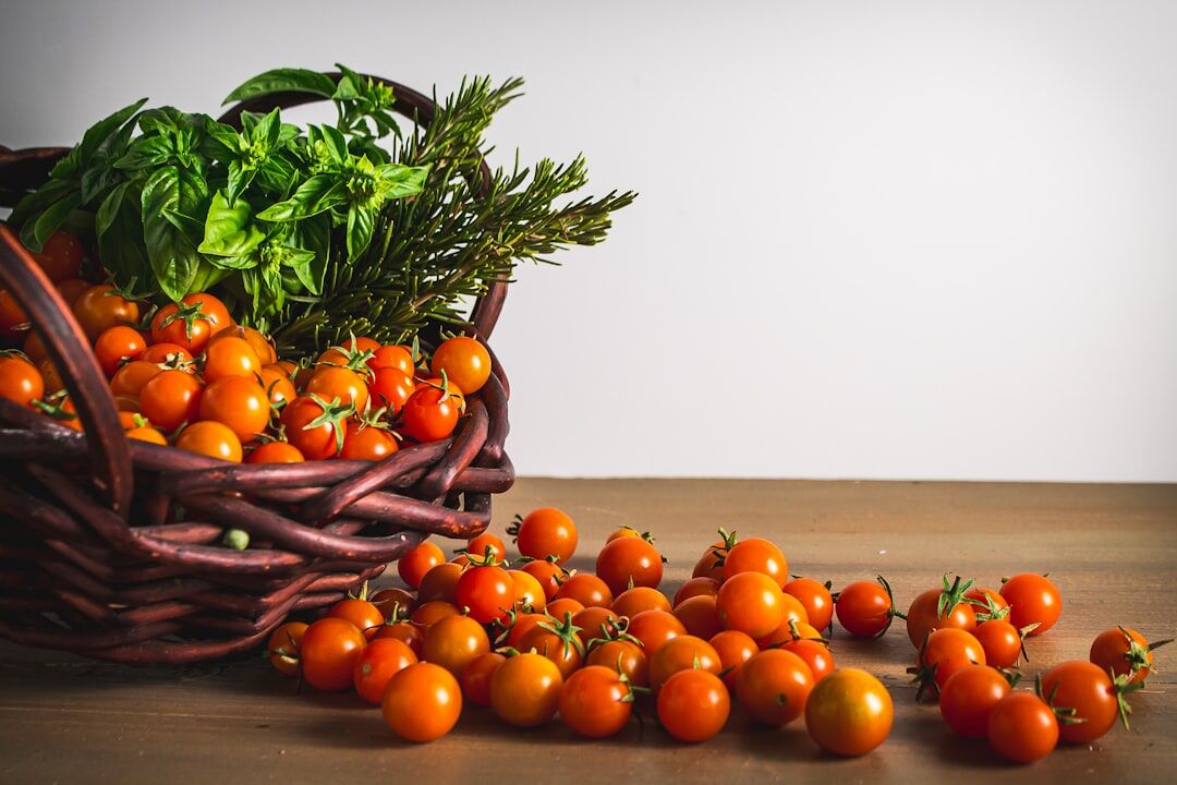 seasonal vegetables on table