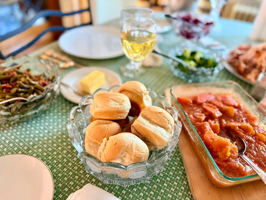 family dinner table